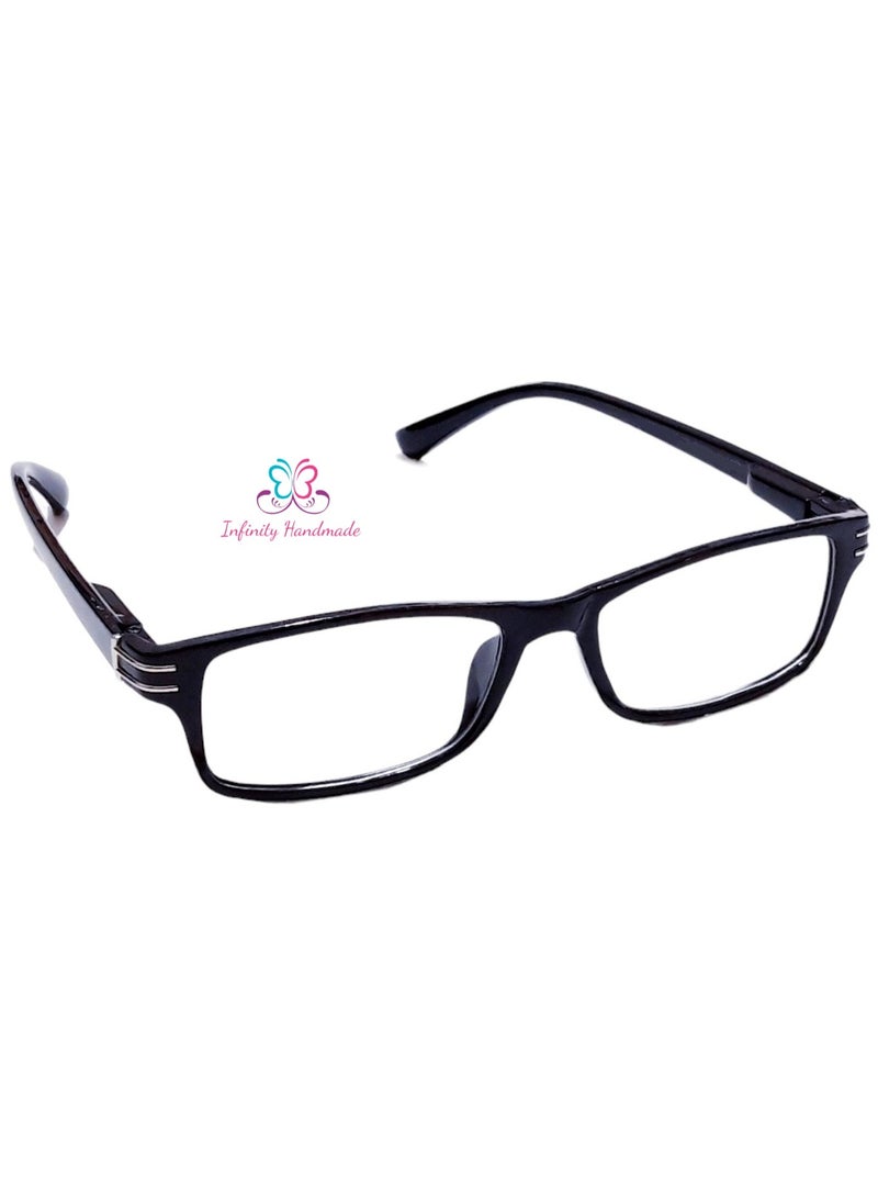 3 Pack Reading Glasses for Men and Women Comfortable Scratch Resistant Reading Glasses for Phone Computer +1.00 to +4.00 with Case and Free Cotton Handkerchief - Image 2